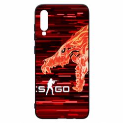 Чехол для Samsung A70 CS GO Howl  glitch - PrintSalon
