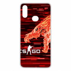 Чехол для Samsung A10s CS GO Howl  glitch - PrintSalon