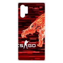 Чехол для Samsung Note 10 Plus CS GO Howl  glitch - PrintSalon