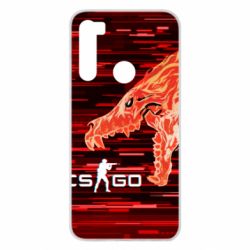 Чехол для Xiaomi Redmi Note 8 CS GO Howl  glitch - PrintSalon