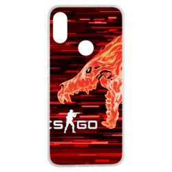 Чехол для Xiaomi Redmi Note 7 CS GO Howl  glitch - PrintSalon