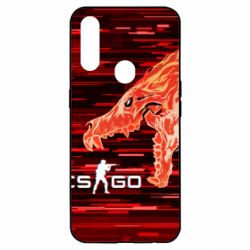 Чехол для Oppo A31 CS GO Howl  glitch - PrintSalon