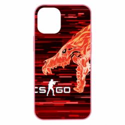 Чехол для iPhone 12 mini CS GO Howl  glitch - PrintSalon