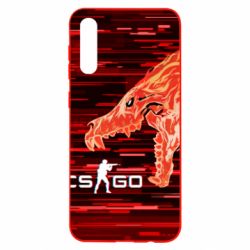 Чехол для Samsung A50 CS GO Howl  glitch - PrintSalon