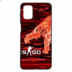 Чехол для Samsung M51 CS GO Howl  glitch - PrintSalon