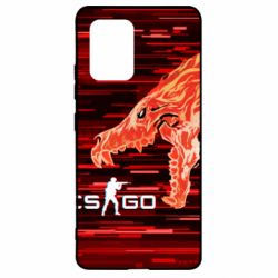Чехол для Samsung S10 Lite CS GO Howl  glitch - PrintSalon