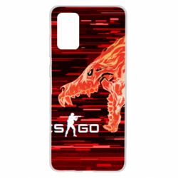 Чехол для Samsung S20+ CS GO Howl  glitch - PrintSalon