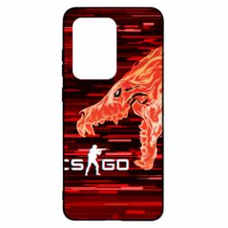 Чехол для Samsung S20 Ultra CS GO Howl  glitch - PrintSalon