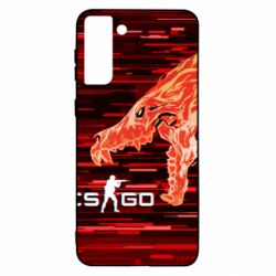 Чехол для Samsung S21+ CS GO Howl  glitch - PrintSalon