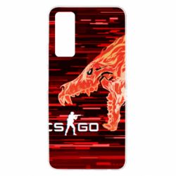 Чехол для Huawei P Smart 2021 CS GO Howl  glitch - PrintSalon