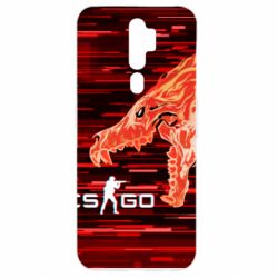 Чехол для Oppo A5/A9 2020 CS GO Howl  glitch - PrintSalon