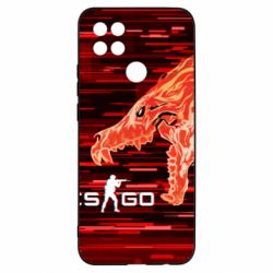 Чехол для Oppo A15s/A15 CS GO Howl  glitch - PrintSalon