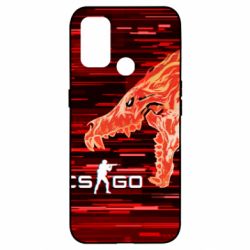 Чехол для Oppo A53/A32/A33 CS GO Howl  glitch - PrintSalon