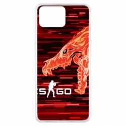 Чехол для Oppo A73 CS GO Howl  glitch - PrintSalon