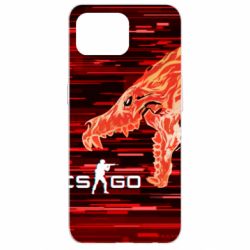 Чехол для Oppo Reno 4 Lite CS GO Howl  glitch - PrintSalon