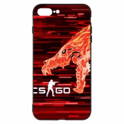 Чехол для iPhone 8 Plus CS GO Howl  glitch - PrintSalon