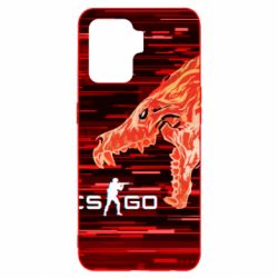 Чехол для Oppo Reno 5 Lite CS GO Howl  glitch - PrintSalon