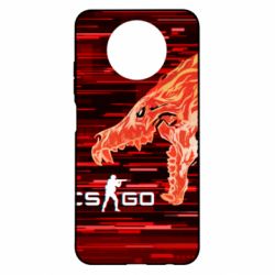 Чехол для Xiaomi Redmi Note 9 5G/Redmi Note 9T CS GO Howl  glitch - PrintSalon