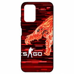 Чехол для Xiaomi Redmi Note 10 CS GO Howl  glitch - PrintSalon