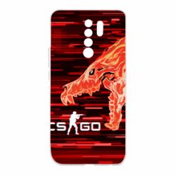 Чехол для Xiaomi Redmi 9 CS GO Howl  glitch - PrintSalon