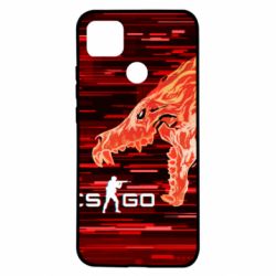 Чехол для Xiaomi Redmi 9c CS GO Howl  glitch - PrintSalon
