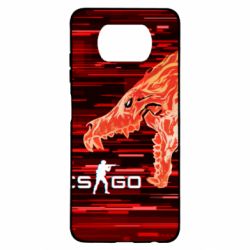 Чехол для Xiaomi Poco X3 CS GO Howl  glitch - PrintSalon