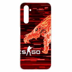 Чехол для Realme 6 Pro CS GO Howl  glitch - PrintSalon