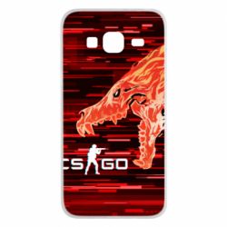 Чехол для Samsung J3 2016 CS GO Howl  glitch - PrintSalon