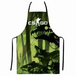 Фартух з 3D принтом Cs go skin Virus - PrintSalon