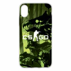 Чехол для iPhone X/Xs Cs go skin Virus