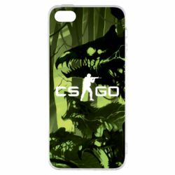 Чохол для iphone 5/5S/SE Cs go skin Virus - PrintSalon