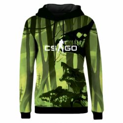 Жіноче 3D худі Cs go skin Virus - PrintSalon