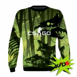 Дитячий 3D світшот Cs go skin Virus - PrintSalon