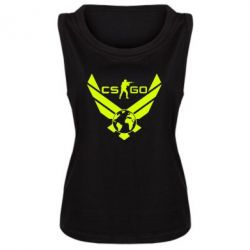 Женская майка CS GO - PrintSalon