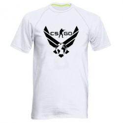 Мужская футболка для спорта CS GO - PrintSalon
