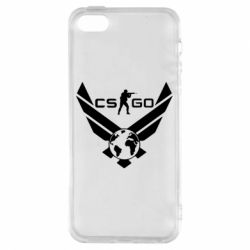 Чехол для iPhone5/5S/SE CS GO - PrintSalon