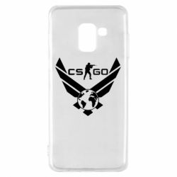 Чехол для Samsung A8 2018 CS GO - PrintSalon