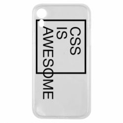Чехол для iPhone XR CSS is awesome - PrintSalon