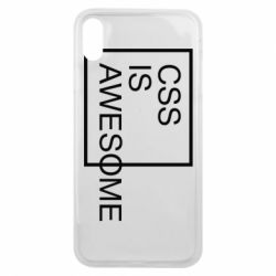 Чехол для iPhone Xs Max CSS is awesome - PrintSalon