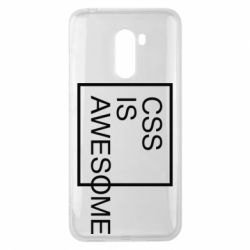 Чехол для Xiaomi Pocophone F1 CSS is awesome