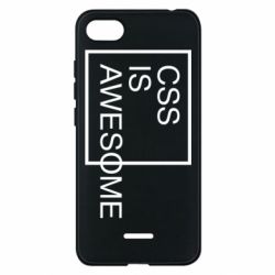 Чехол для Xiaomi Redmi 6A CSS is awesome - PrintSalon