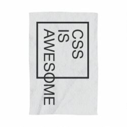 Полотенце с принтом CSS is awesome - PrintSalon
