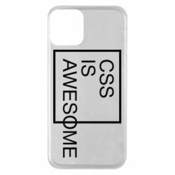 Чехол для iPhone 11 CSS is awesome - PrintSalon