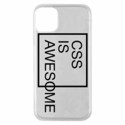 Чехол для iPhone 11 Pro CSS is awesome - PrintSalon