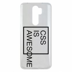 Чехол для Xiaomi Redmi Note 8 Pro CSS is awesome - PrintSalon