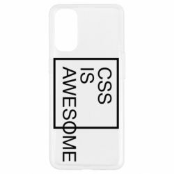 Чехол для Oppo Reno 4 CSS is awesome - PrintSalon