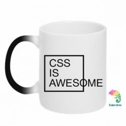 Чашка-хамелеон CSS is awesome - PrintSalon
