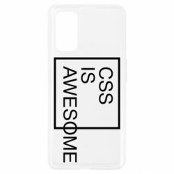 Чехол для Realme 7 Pro CSS is awesome - PrintSalon