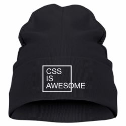 Дитяча шапка CSS is awesome