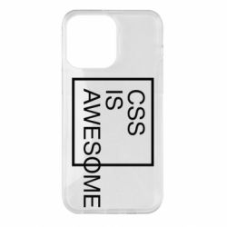 Чехол для iPhone 14 Pro Max CSS is awesome - PrintSalon